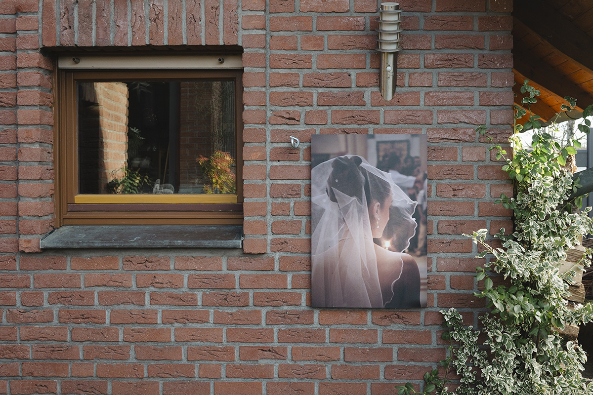 Wetterfeste Wandbilder auf Alu-Dibond